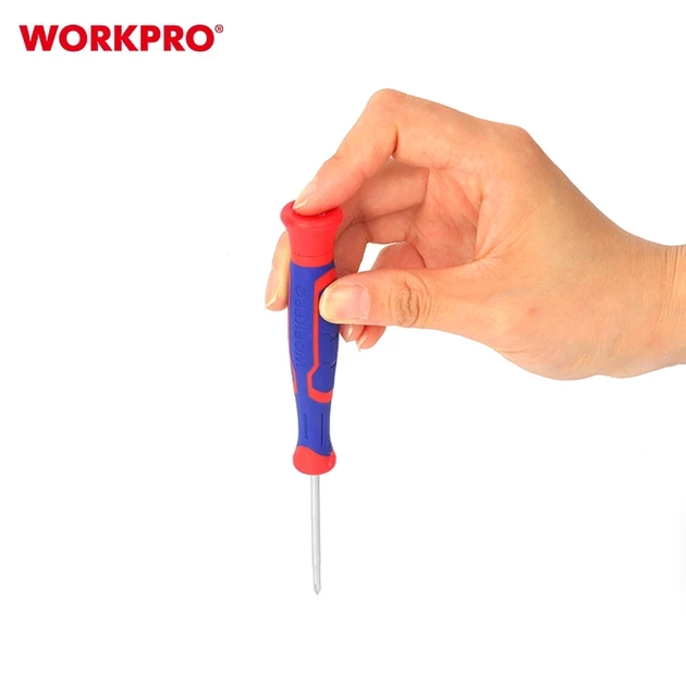 Набор отверток для точных работ WORKPRO (7 пред.) CR-V PRO WP200509 - Фото 6 Набор отверток для точных работ WORKPRO (7 пред.) CR-V PRO WP200509 - изображение 6