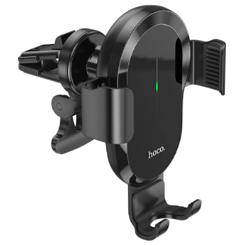 Універсальний тримач HOCO wireless charging car holder CA105 90г black - Фото 1 Універсальний тримач HOCO wireless charging car holder CA105 90г black - изображение 1