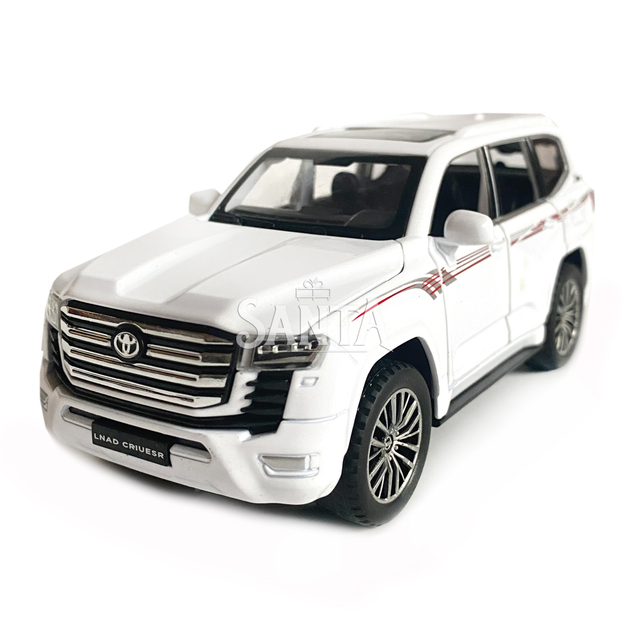 Игрушечная машинка металлическая Toyota Land Cruiser 300, тойота