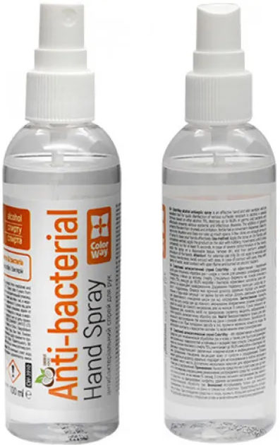 Антисептик ColorWay Anti-Bacterial Hand Spray Кокос 100 мл (4823108605511) - зображення 3