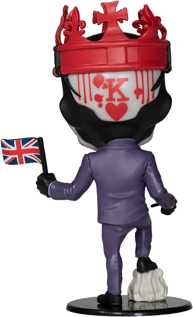 Figurka UbiCollectibles Watch Dogs: Legion Chibi King Of Hearts Seria 2 (3307216166979) - obraz 4