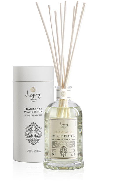 Аромадифузор Logevy Firenze 1'000 ML Champagne e bacche di rosa (Шампанське & Рожеві ягоди) (LOG0236) - Фото 1 Аромадифузор Logevy Firenze 1'000 ML Champagne e bacche di rosa (Шампанське & Рожеві ягоди) (LOG0236) - изображение 1