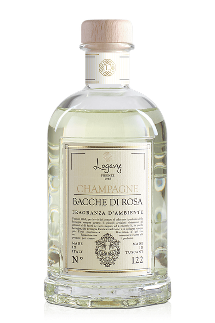 Аромадифузор Logevy Firenze 1'000 ML Champagne e bacche di rosa (Шампанське & Рожеві ягоди) (LOG0236) - Фото 2 Аромадифузор Logevy Firenze 1'000 ML Champagne e bacche di rosa (Шампанське & Рожеві ягоди) (LOG0236) - изображение 2