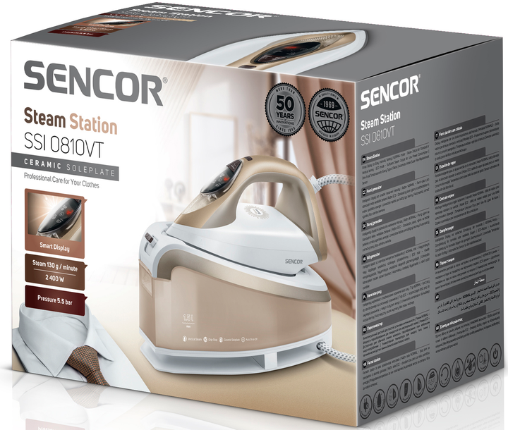 Утюг с парогенератором Sencor SSI0810VT - изображение 15