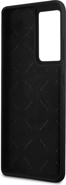 Панель Guess Script Vintage для Samsung Galaxy S21 Ultra Чорний (3700740496053) - зображення 2