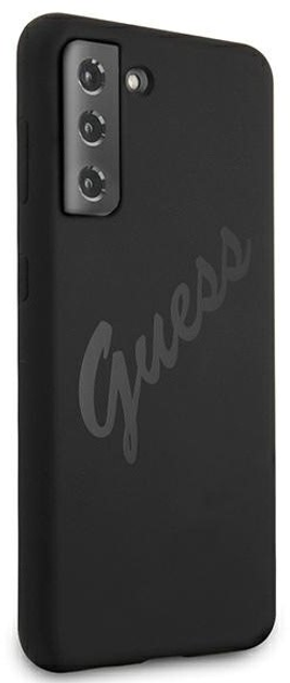 Панель Guess Script Vintage для Samsung Galaxy S21 Plus Чорний (3700740496046) - зображення 3