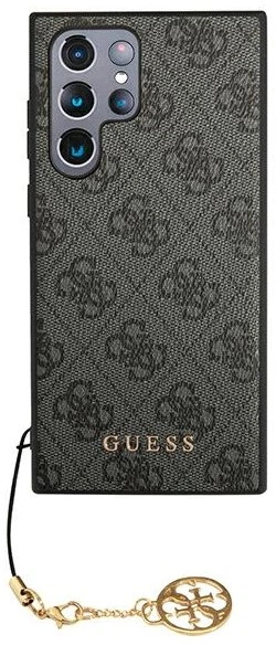 Панель Guess 4G Charms Collection для Samsung Galaxy S23 Ultra Сірий (3666339115012) - зображення 2