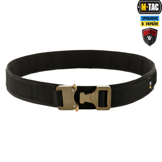 M-Tac ремень Cobra Buckle Tactical Belt Black 3XL - изображение 2