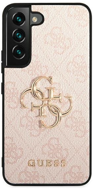 Панель Guess Hardcase 4G Big Metal Logo для Samsung Galaxy S22 Рожевий (3666339046712) - зображення 2