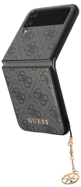 Панель Guess 4G Charms Collection для Samsung Galaxy Z Flip 4 Сірий (3666339100346) - зображення 2