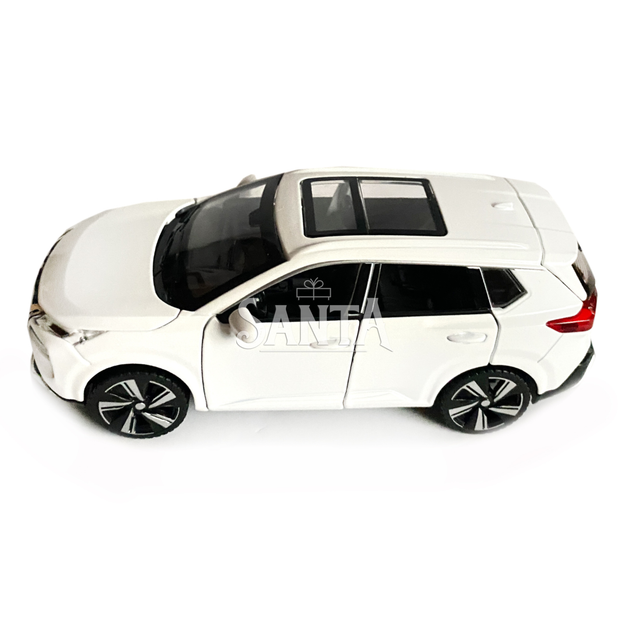 Игрушечная машинка металлическая Nissan X-Trail VC-Turbo 300, ниссан, белая, звук, свет, инерция, откр двери, капот, Автоэксперт, 1:32,14,5*7*6см (ТК-10415) - изображение 2