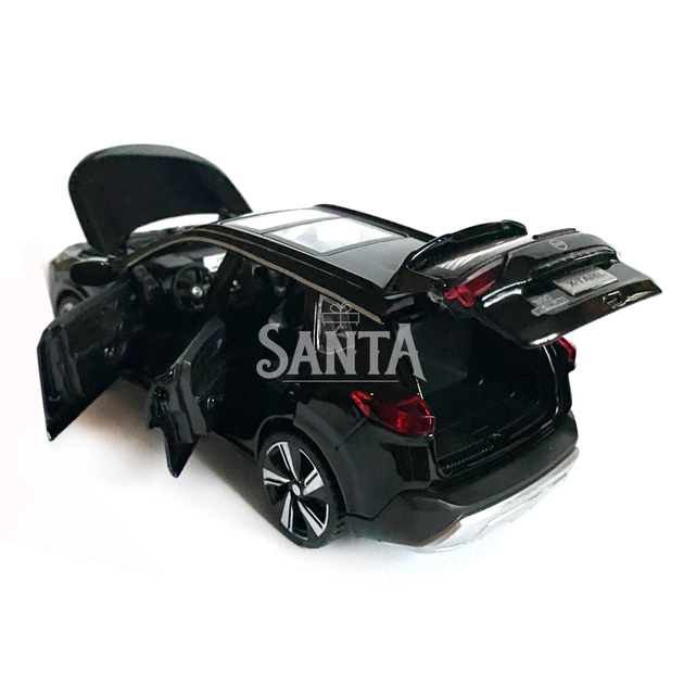 Игрушечная машинка металлическая Nissan X-Trail VC-Turbo 300, ниссан, черный, звук, свет, инерция, откр двери, капот, Автоэксперт, 1:32,14,5*7*6см (ТК-10415) - изображение 7