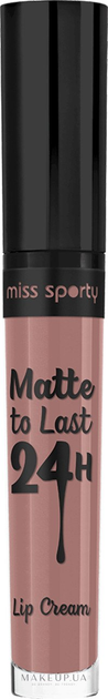 Тінт для губ Miss Sporty Matte To Last 24h Lip Cream відтінок 200 (3616305210296) - зображення 1