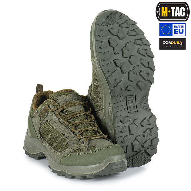 M-Tac кроссовки тактические демисезонные Ranger Green 44 - изображение 2
