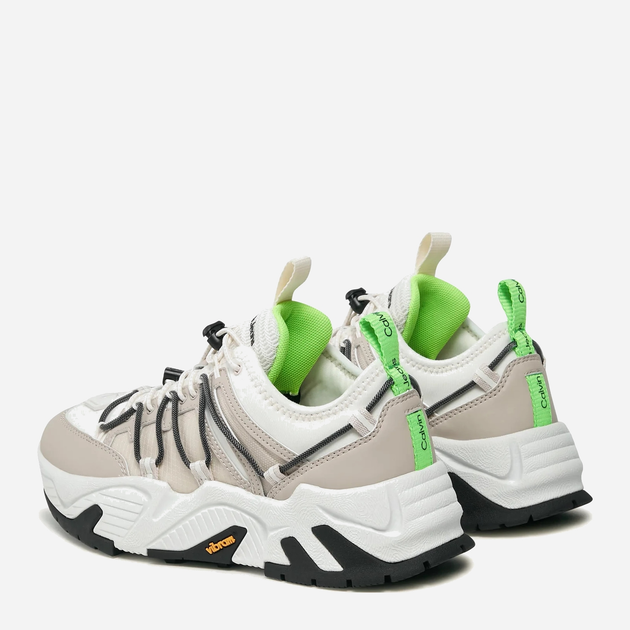 Sneakersy damskie na wysokiej platformie Calvin Klein Jeans YW0YW01213 41 Beżowe (8720108614207) - obraz 4