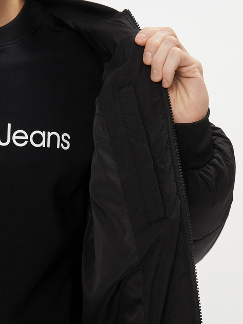 Пуховик чоловічий Calvin Klein J30J324072 2XL Чорний (8720108493659) - зображення 6
