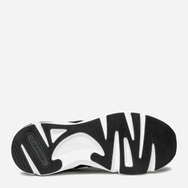Sneakersy męskie Calvin Klein HMOHM00995 41 Czarno-białe (8719856992699) - obraz 5