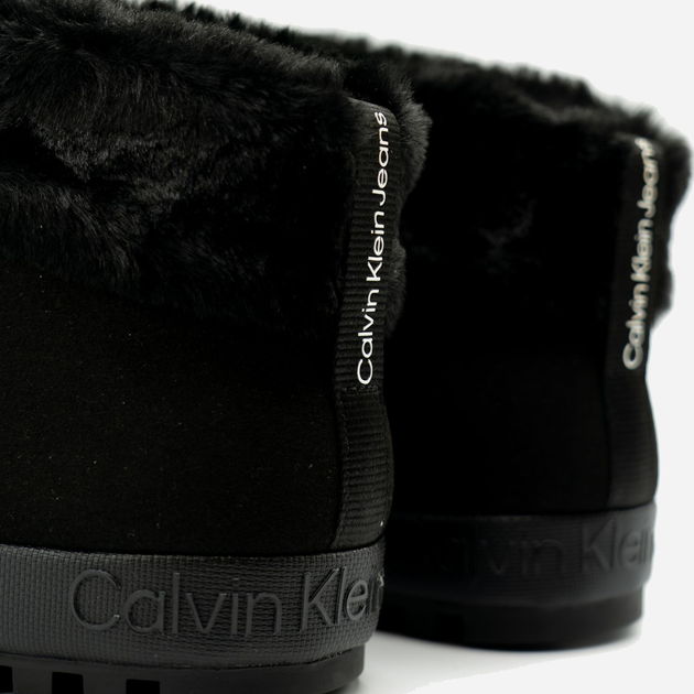 Śniegowce mukluki damskie z futerkiem Calvin Klein Jeans YW0YW01248 37 Czarne (8720108630702) - obraz 5