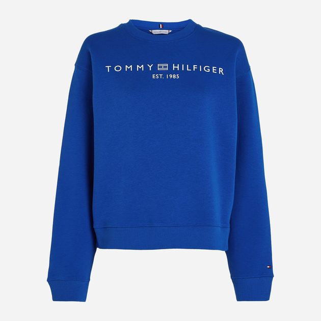 Світшот жіночий Tommy Hilfiger WW0WW39791 M Синій (8720645400394) - зображення 4