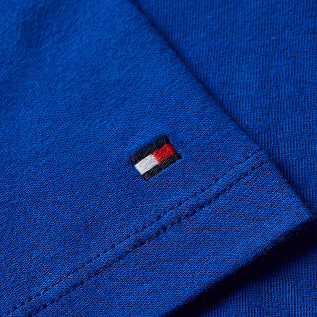 Koszulka damska basic Tommy Hilfiger WW0WW40276 S Granatowa (8720645360520) - obraz 6