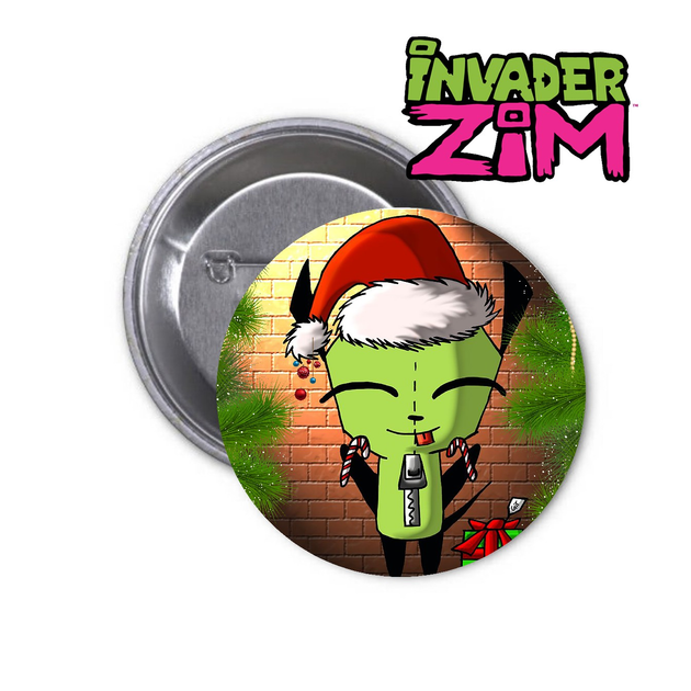 Значок Invader Zim Захватчик Зим #10 – фото, отзывы, характеристики в ...