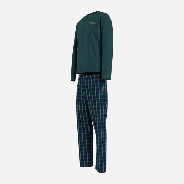 Piżama męska z długimi spodniami i długim rękawem Tommy Hilfiger UM0UM03130 XL Zielona (8720645422402) - obraz 6