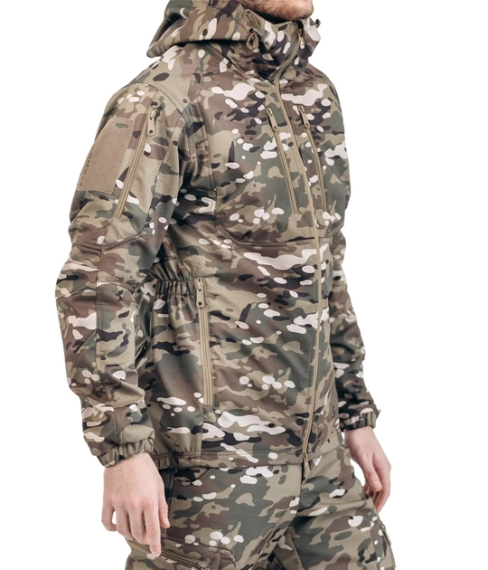Куртка тактическая Softshell, Marsava, Multicam, XL - изображение 2