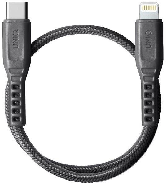 Кабель Uniq Flex USB Type-C - Lightning 18W 30 см Сірий (8886463671207) - зображення 1