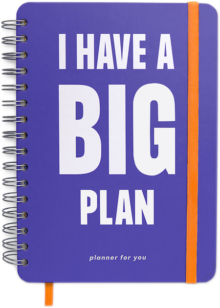 Большой планер I Have A Big Plan Violet (orner-1149) - изображение 1