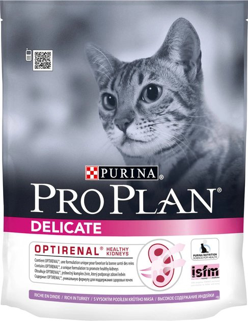 Sucha karma dla kotów Purina Pro Plan Delicate Turkey 1.5 kg (DLZPUIKSK0048) - obraz 1
