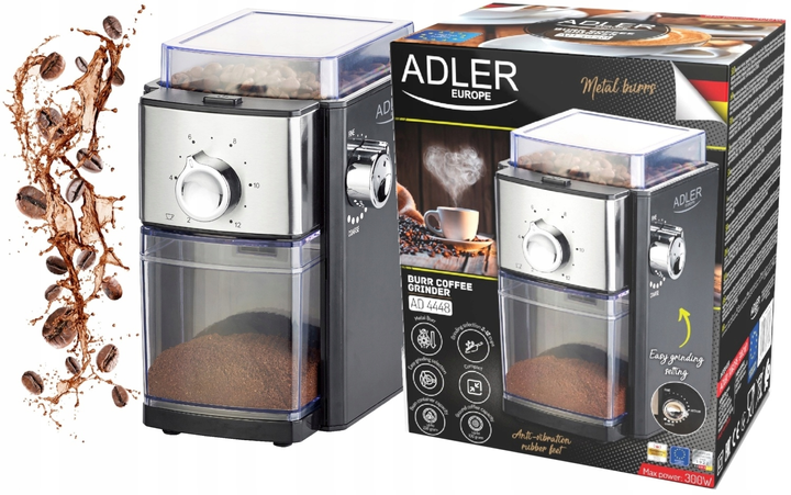 Кавомолка Adler Coffee Grinder 1 шт (5903887806169) - зображення 1