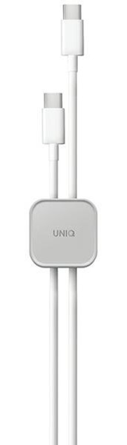 Набір органайзерів Uniq Pod для кабелю самоклеючі, магнітні 8 шт. Сірі (8886463685020) - зображення 1