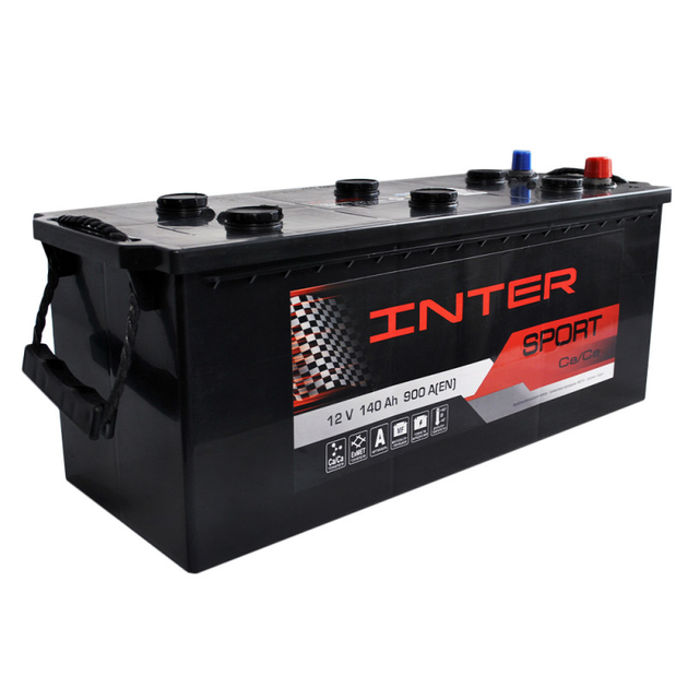 Акумулятор автомобільний INTER Sport 140Ah 900A L+ (D4) - зображення 3
