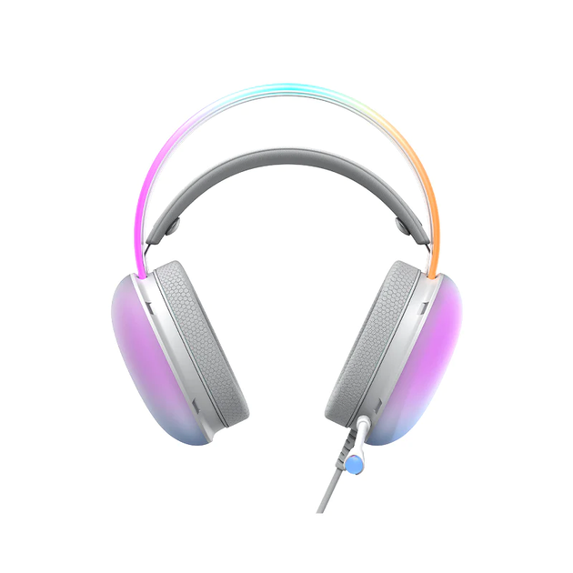 Игровые наушники Havit HV-H2037d-WH RGB White - изображение 2