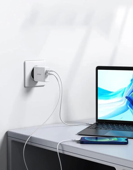 Зарядний пристрій UGREEN CD170 38W USB/Type-C білий - зображення 4