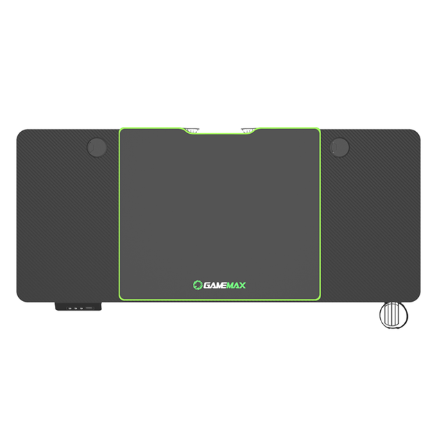 Стіл геймерський GameMax D140-Carbon-EC Чорний - зображення 5