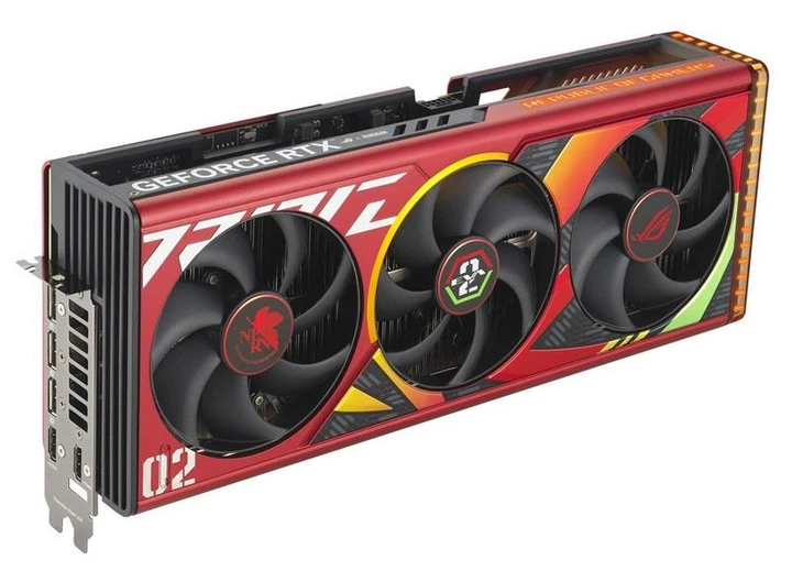 Відеокарта GeForce RTX 4090 24GB GDDR6X ROG Strix OC EVA-02