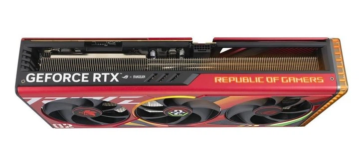 Відеокарта GeForce RTX 4090 24GB GDDR6X ROG Strix OC EVA-02