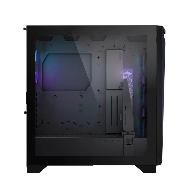 Корпус MSI MPG Gungnir 300R Airflow / без БП / Midi Tower / E-ATX / Glass / 4x120mm ARGB / Черный (101957242) - изображение 5