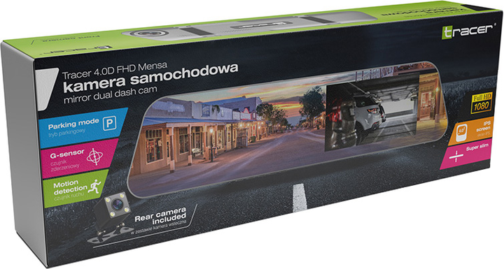 Автомобільний відеореєстратор Tracer 4.0D FHD MENSA (TRAKAM47111) - зображення 4