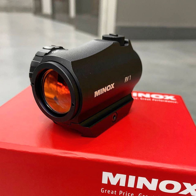 Коліматорний приціл MINOX Red Dot Sight RV 1, 2 MOA (241687) - зображення 2