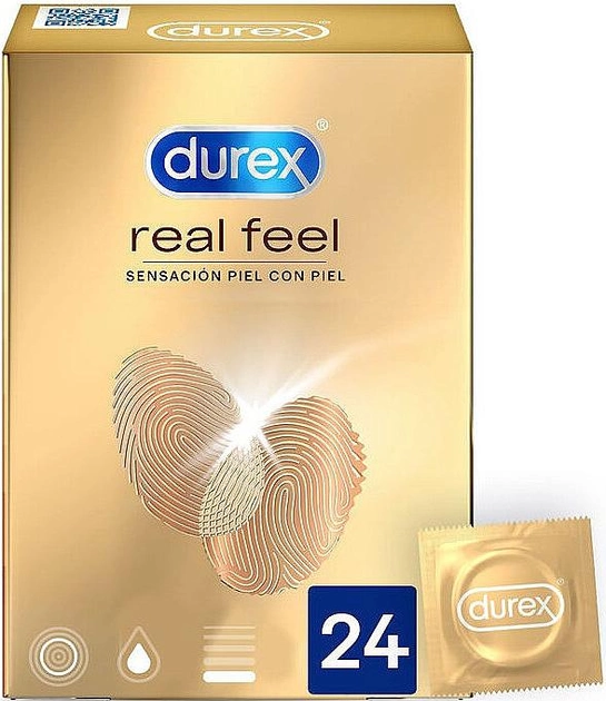 Презервативи Durex Real Feel без латексу (5052197027167) - зображення 1