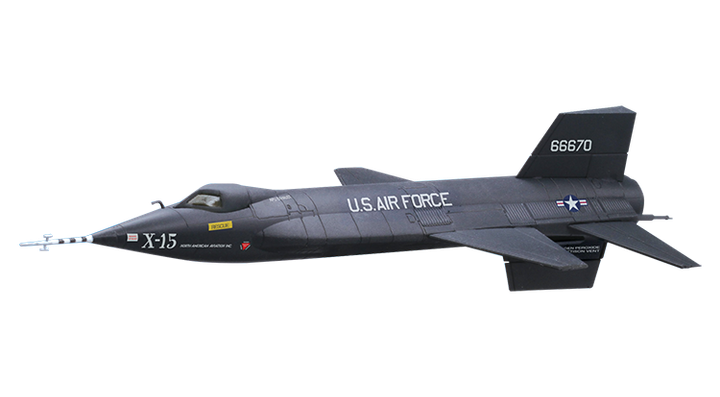 Самолет-ракетоплан NORTH AMERICAN X-15 №1, Dragon, 51022 - изображение 2