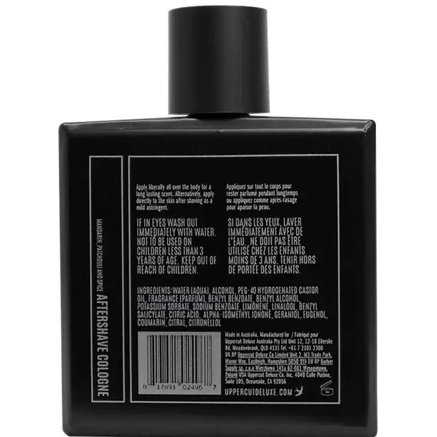Одеколон после бритья Uppercut Deluxe Aftershave Cologne 100 мл - Фото 2 Одеколон после бритья Uppercut Deluxe Aftershave Cologne 100 мл - изображение 2