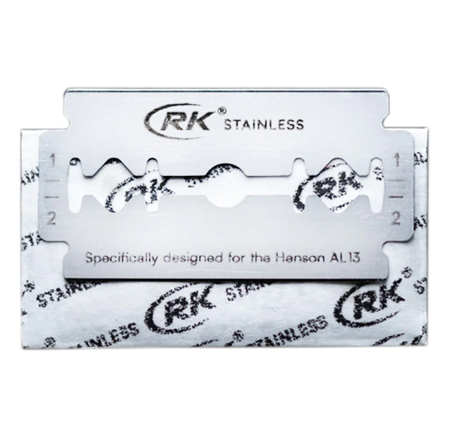 Леза RK Shaving Stainless DE Razor Blades 5 шт - зображення 2