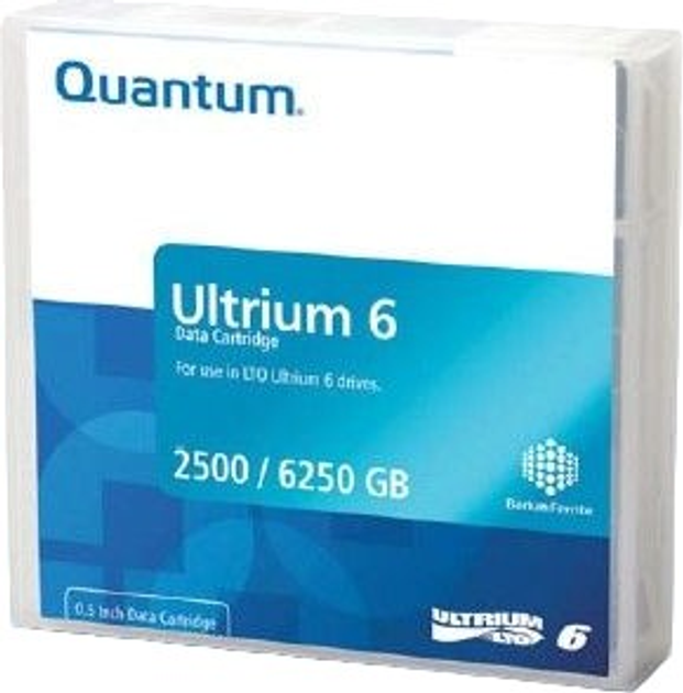 Дата-картридж Quantum LTO-6 Ultrium 6 2.5/6.25TB (MR-L6MQN-03) - зображення 1