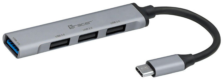 Adapter Tracer H40 USB Type-C, USB 3.0 (TRAPOD46999) - obraz 1