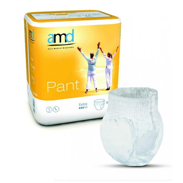 Pieluchomajtki dla dorosłych Amd Absorbent Night Pant Panty  Liner M 40 szt (8470004728941) – kupuj z dostawą na terenie Polski