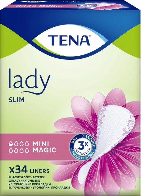 Podpaski urologiczne Tena Lady Mini Magic 34 szt (7322540118056) - obraz 2