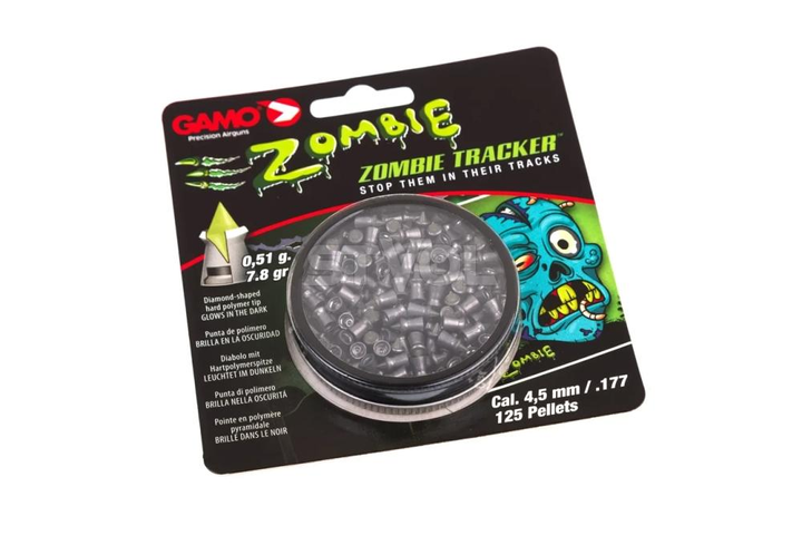 Пули для пневматики Gamo Zombie 0.51 гр 125 шт. кал. 4.5 (030747) - изображение 1